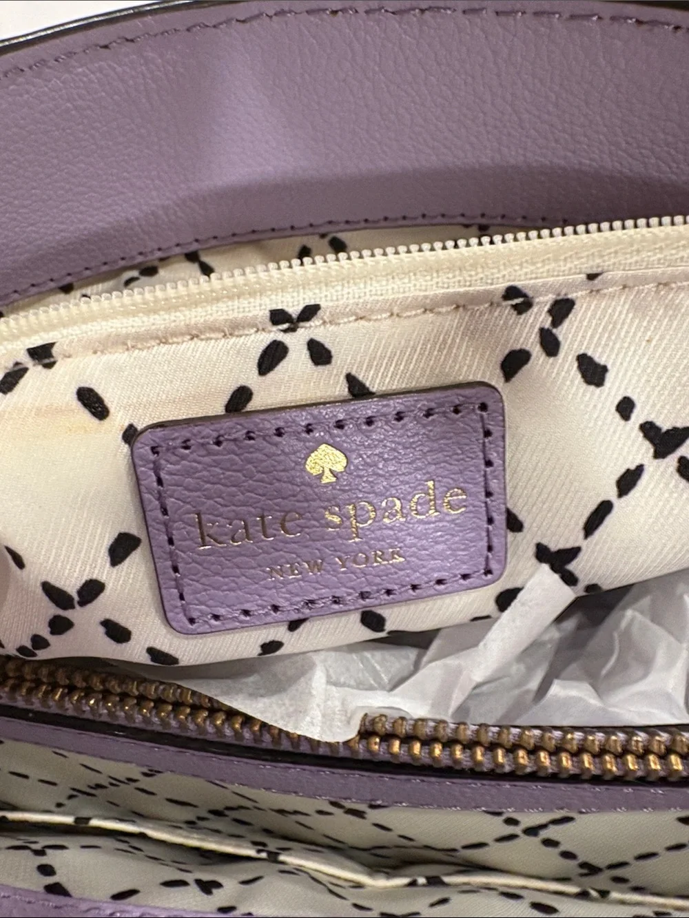 kate spade Lavender Bow-Accent Tote